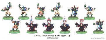 ∟ guide bloodbowl 2 le chaos. Chaos Dwarf Blood Bowl Team Miniset Net Miniatures Collectors Guide