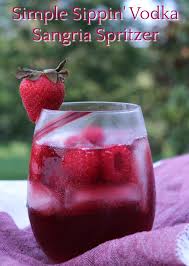 Take Your Favorite Sparkling Water And Add It To A Cabernet Sauvignon What The Results Are This Sweet A Vodka Sangria Spritzer Recipes Wine Cocktail Recipes