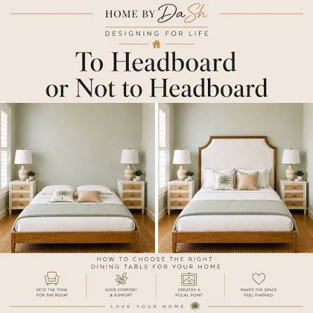 Yay ❤️ or Nay ❌ Incorporating a statement headboard can transform your bedroom into a stylish sanctuary. Choose a bold color, unique texture, or intricate design to create a focal point that