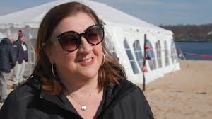 In unique competition, Special Olympians leave their snowshoe-prints in  Long Island's sands