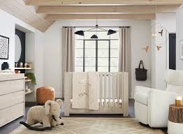 Two cabinet units and a large center section that spanned over the top of the two cabinets for a unified even desk surface. Jeremiah Brent Thinks There S One Thing Nobody Talks About When It Comes To Nursery Design Architectural Digest