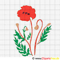 Bügelperlen vorlagen kostenlos ausdrucken : 40 Blumen Kreuzstichvorlagen Cliparts Bilder Grafiken Kostenlos Gif Png Jpg