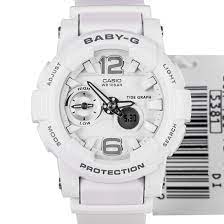 Casio White Baby G G Lide Quartz Womens Watch Bga 180 7b1dr Bga180 Casio Womens Watches Baby G