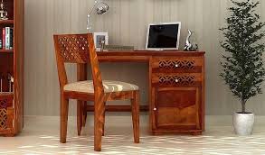 Dazzling Wooden Study Table Designs Online At Home Furniture Store Cool Furniture Best Wood For Furniture