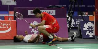 Sedangkan anthony sinisuka ginting mengalahkan unggulan kelima, chen long juga dengan straight set. Perjuangan Heroik Anthony Ginting Jadi Trending Topic Dunia Bola Net