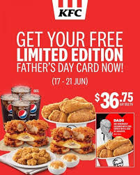Zinger double down which was launched few years ago, had received high attentions from the crowd too. 17 21 Jun 2020 Kfc Mozzarella Zinger Double Down Family Feast Father S Day Promotion Sg Everydayonsales Com