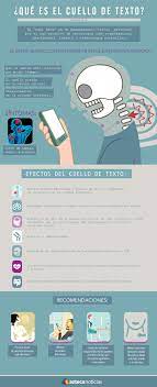 que es el cuello de texto infografia infographic health chiropractic care health and beauty tips
