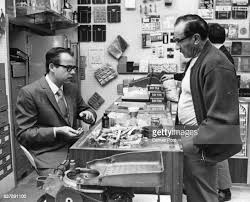 Coin Shop Undergoes Remodeling Vernon Lowe, co-owner of L & L Coin... News  Photo