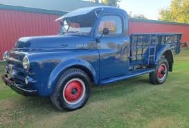 Image result for Dodge Truck Blue 1950 Fleet