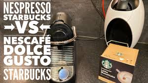 Maybe you would like to learn more about one of these? Nespresso Krups Starbucks Pike Place Roast Vs Nestle Dolce Gusto Starbucks Latte Macchiato Youtube