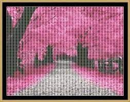 Unlike many other sites, we give you the pictures, the patterns and the code absolutely free. Fall Of Pink By Mystic Stitch