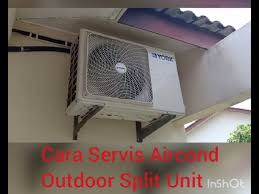 Dapatkan harga servis aircond rumah anda sekarang. Cara Step Dan Teknik Mudah Servis Aircond Outdoor Split Unit Panduan Mencuci Penghawa Dingin Rumah Youtube