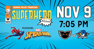 pow superhero night november 9 vs springfield