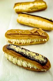 Fill as desired with chocolate ganache and/or whipped cream. Cream Puffs And Eclairs Recipe Australian Bakels Donut Mix
