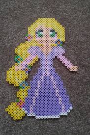 Rapunzel De Disney S Tangled Perler Bead Etsy Perler Bead Disney Perler Beads Perler Beads Designs