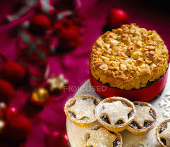 These best christmas cake recipes are a great way to wow your family with something new and special—just look at ree drummond's yule log cake! Christmas Cake And Mince Pies Product Recipe Stock Photo 486465830