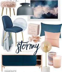 Navy And Blush Colors Bedroom Decor House And Home Magazine Home Decor