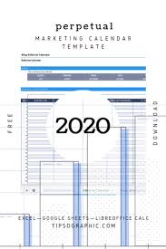 Linkedin Marketing Calendar Template For Excel Free Download 2020 2021 2022 Tipsographic Video Video Marketing Calendar Template Marketing Calendar Calendar Template