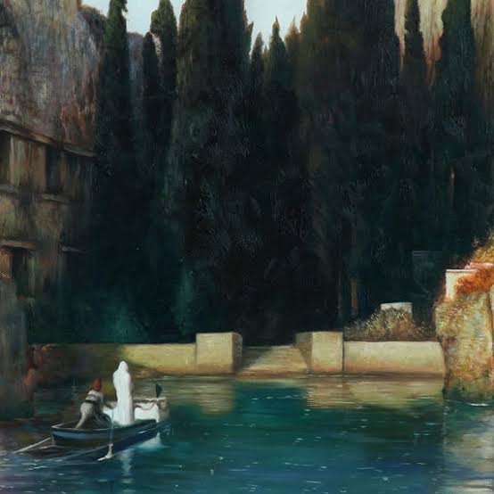 Isle of the Dead (toteninsel) - Arnold Böcklin Hand-painted Oil Painting  Replica, Desolate, Rocky Islet Seen Across an Expanse of Dark Water - Etsy