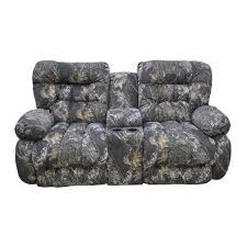 Camo Reclining Loveseat W Console Camo Rooms Goods Home Furnishings Love Seat