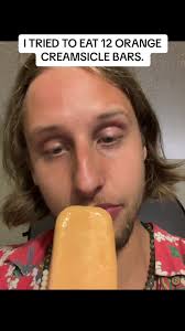I HAD TO EAT 12 ORANGE CREAMSICLE BARS! #longvideo #longtiktok #storytime  #yum