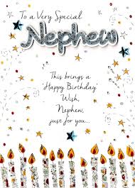 Birthday Greetings For Nephew Special Nephew Birthday Greeting Card Cards Happy Birthday Nephew Birthday Greetings For Nephew Happy Birthday Wishes Nephew