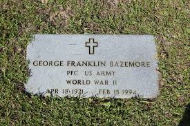 George Franklin Bazemore (1921-1994)