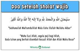 Bacaan Dzikir Dan Doa Setelah Sholat Wajib Sesuai Sunnah