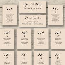 Seating Chart For Wedding Template Merrier Info