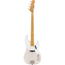 The man says, 'i haven't even started the joke!' Fender Squier Classic Vibe 50s Precision Bass Mn White Blonde Music Store Professional En De
