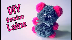 Diy Doudou Peluche Saint Valentin En Laine Pompons Youtube
