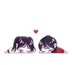 pick me nekkoya choi yena and jo yuri produce 48 love story izone fan art yuri anime yuri
