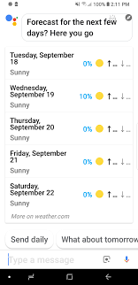 Why Is Weather Temperature Not Showing Up When Weekly