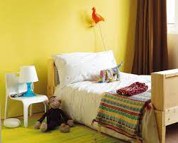 This has trees, leaves, birds, and animals. Favourite Colours For Children S Bedrooms Dulux Arabia