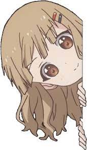 Anime eromanga sensei mangaka, anime transparent background png clipart. Download 154 Kb Png Transparent Anime Girl Peeking Png Image With No Background Pngkey Com
