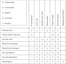 6 Example Of A Rasci Chart Download Scientific Diagram