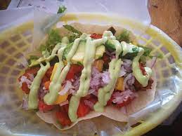Turn the fish (400g white fish fillets, cut into strips) in the flour mixture to coat. Killer Fish Tacos And More Review Of Taco Joint Jaco Costa Rica Tripadvisor