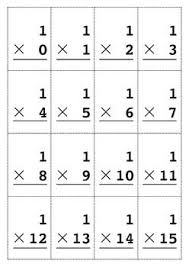 Multiplication Flashcard 0 15 Sets Tables With Answer Multiplication Flashcards Flashcards Multiplication