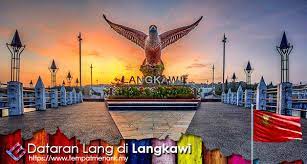 Berada nun jauh di utara semenanjung malaysia, pulau langkawi mampu menjanjikan percutian yang terbaik bagi mereka yang membayangkan pantai yang. Dataran Lang Mercu Tanda Pulau Langkawi Tempat Menarik