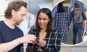 Zawe has flown out to be with him in atlanta where he relocated at the beginning of the yearcredit: Tom Hiddleston And Zawe Ashton Pic Exc Betrayal Co Stars Continue To Fuel Romance Rumours In Nyc Daily Mail Online