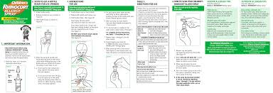 2 sprays per nostril 2 or 3 times a day. Nasal Spray For Kids Children S Rhinocort