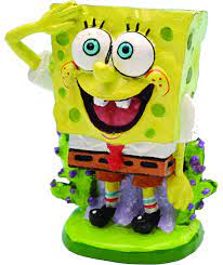 Spongebob squarepants chum bucket aquarium ornament decor home fish tank new. Spongebob Aquarium Decoration Figure Spongebob Aquaristic Net