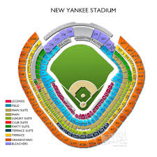 Legends Of Summer Yankee Stadium Seating Chart New Yankee
