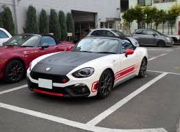 Spider from your black market shop. Abarth 124 Spider Wikipedia