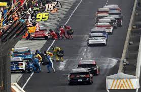 The only addition for next year's schedule is the charlotte motor speedway road course, which will have slightly slower speeds in both. Social Distancing At Fault For Nascar Pit Road Pileup Crash Charlotte Observer