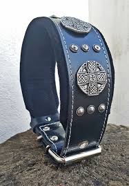 Pin On Bestia Leather Dog Collars For Big Dogs