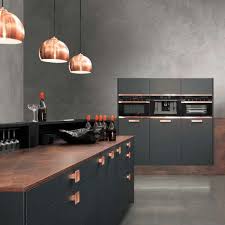 Black And Copper Kitchen Design Koduportaal Dark Kitchen Kitchen Design Stylish Kitchen