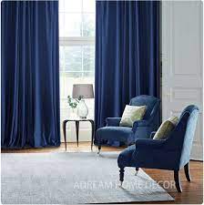 50 Colors Pair Of Velvet Curtains Thermal Insulating Curtains Living Bedroom Curtains Custom Curtain Sapphire Blue In 2021 Blue Velvet Curtains Velvet Curtains Curtains