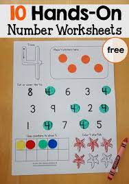 Number Worksheets 1 10 Numbers Preschool Preschool Learning Homeschool Math