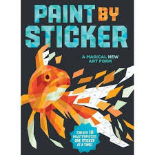 There are coloring pages, tags, treat boxes, and more! Paint By Sticker Adult Coloring Book Create 12 Masterpieces One Sticker At A Time By Workman Publishing Paperback Target